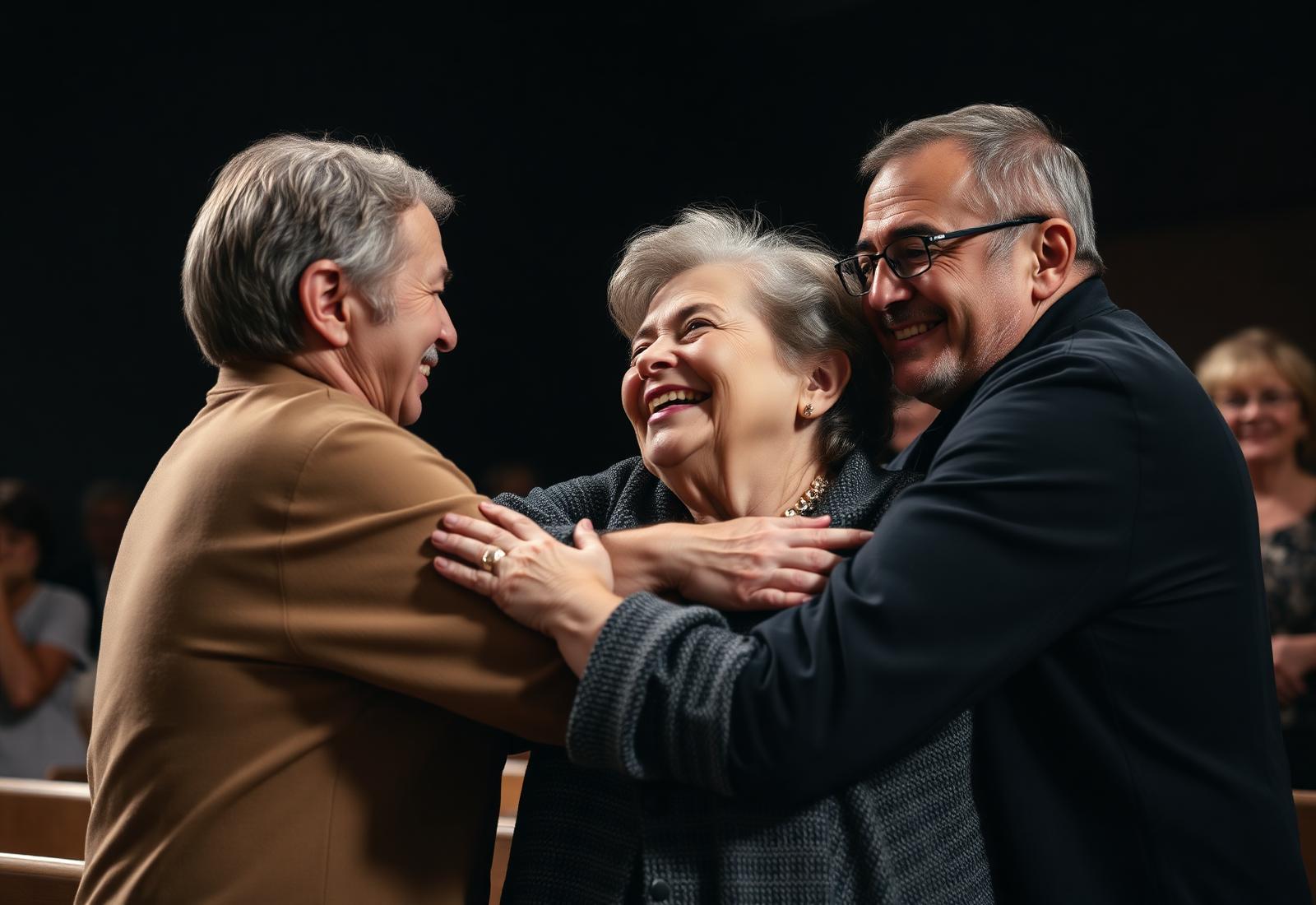Famille au Centre de Réveil